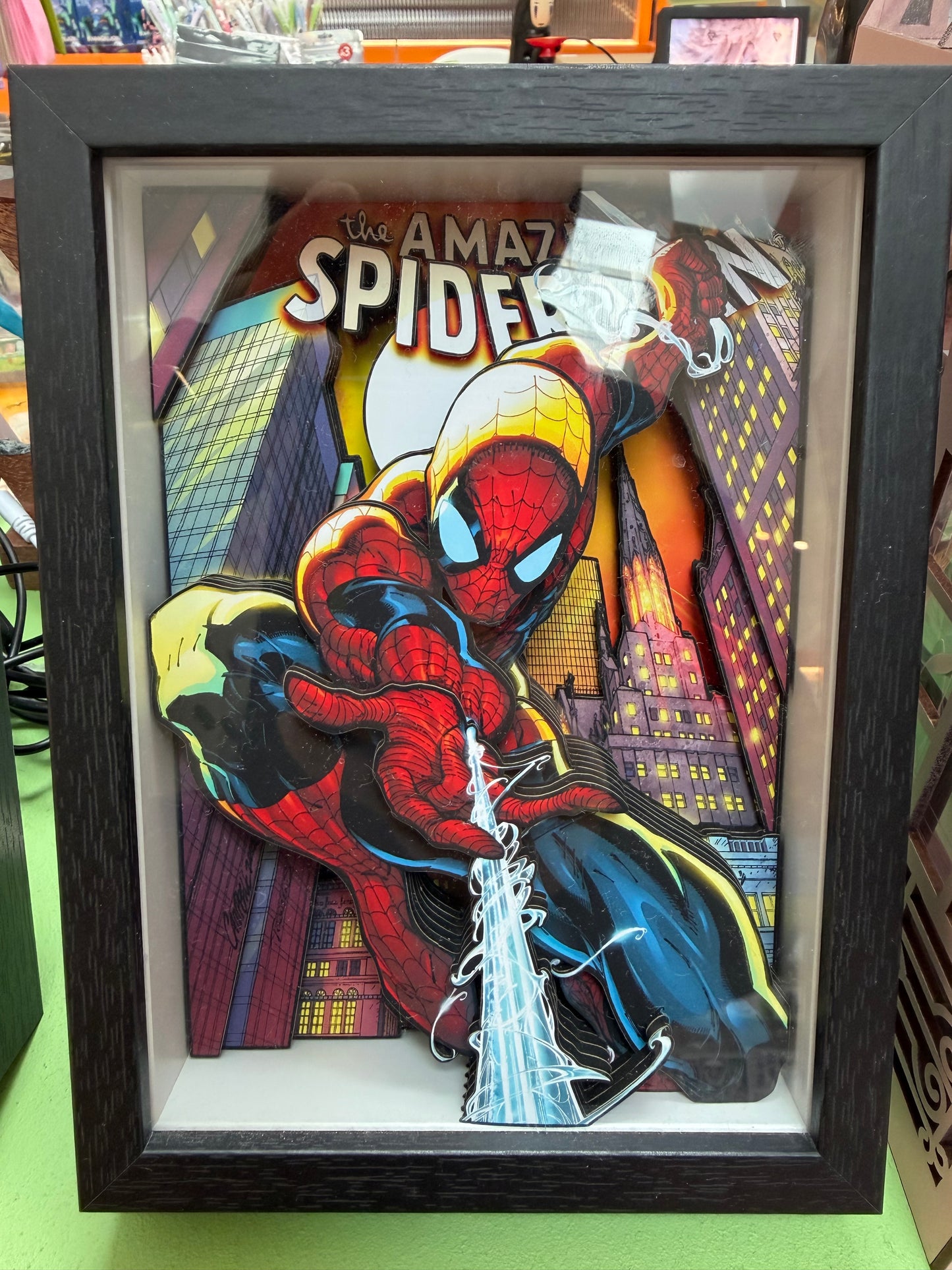 3D Layered Paper Cut Shadow Box Frame