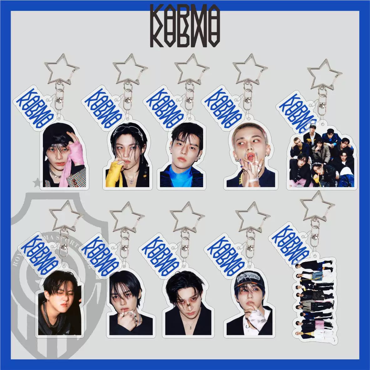K-pop keychain .Acrylic Keychain.Stray kid.