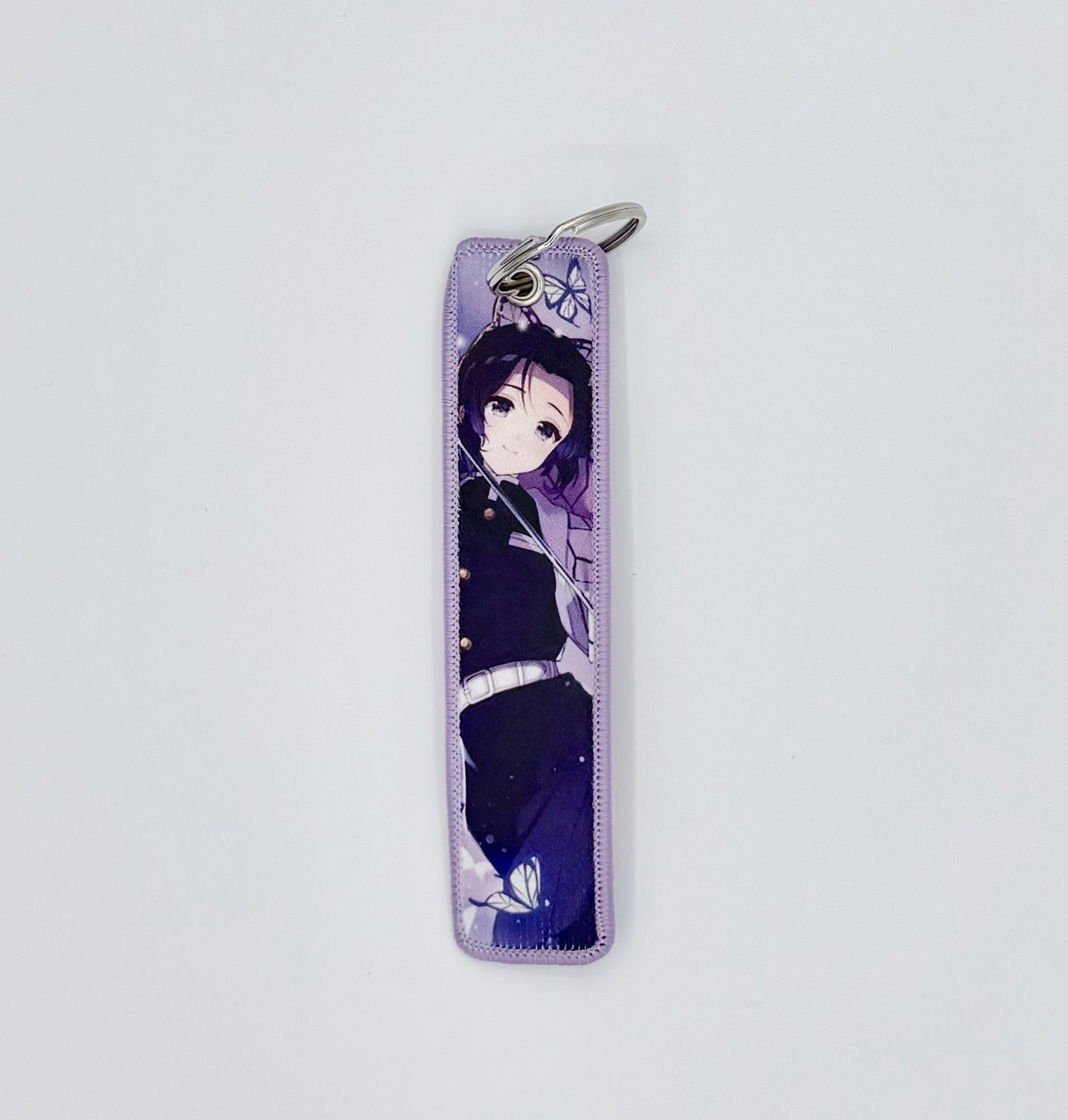 Embroidered Tag.Anime Keychain.Keyring.