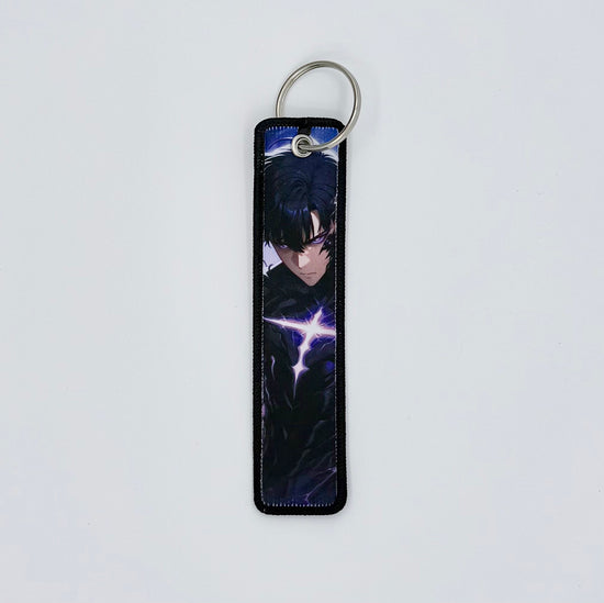 Embroidered Tag.Anime Keychain.Keyring.