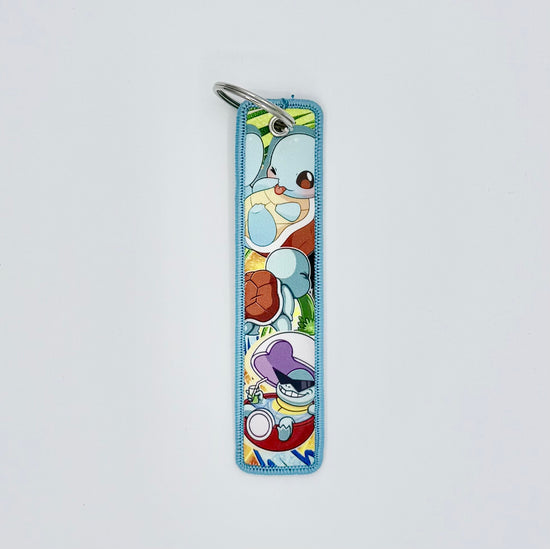 Embroidered Tag.Anime Keychain.Keyring.