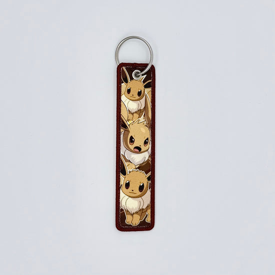Embroidered Tag.Anime Keychain.Keyring.