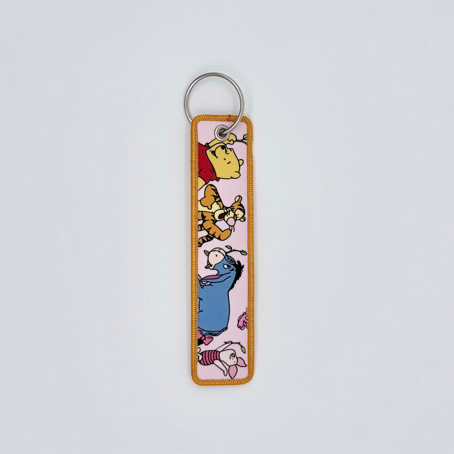 Embroidered Tag.Anime Keychain.Keyring.