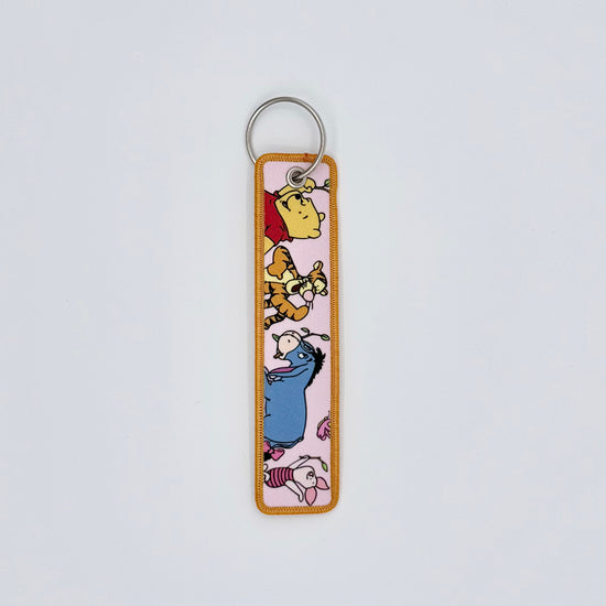 Embroidered Tag.Anime Keychain.Keyring.