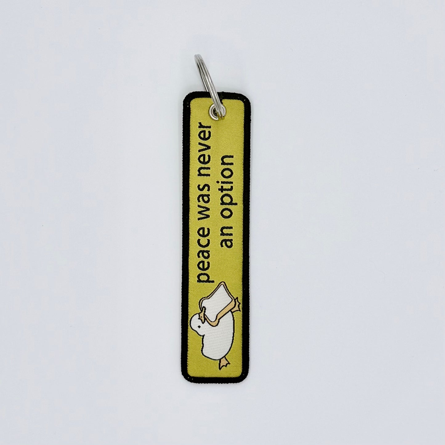 Embroidered Tag.Anime Keychain.Keyring.