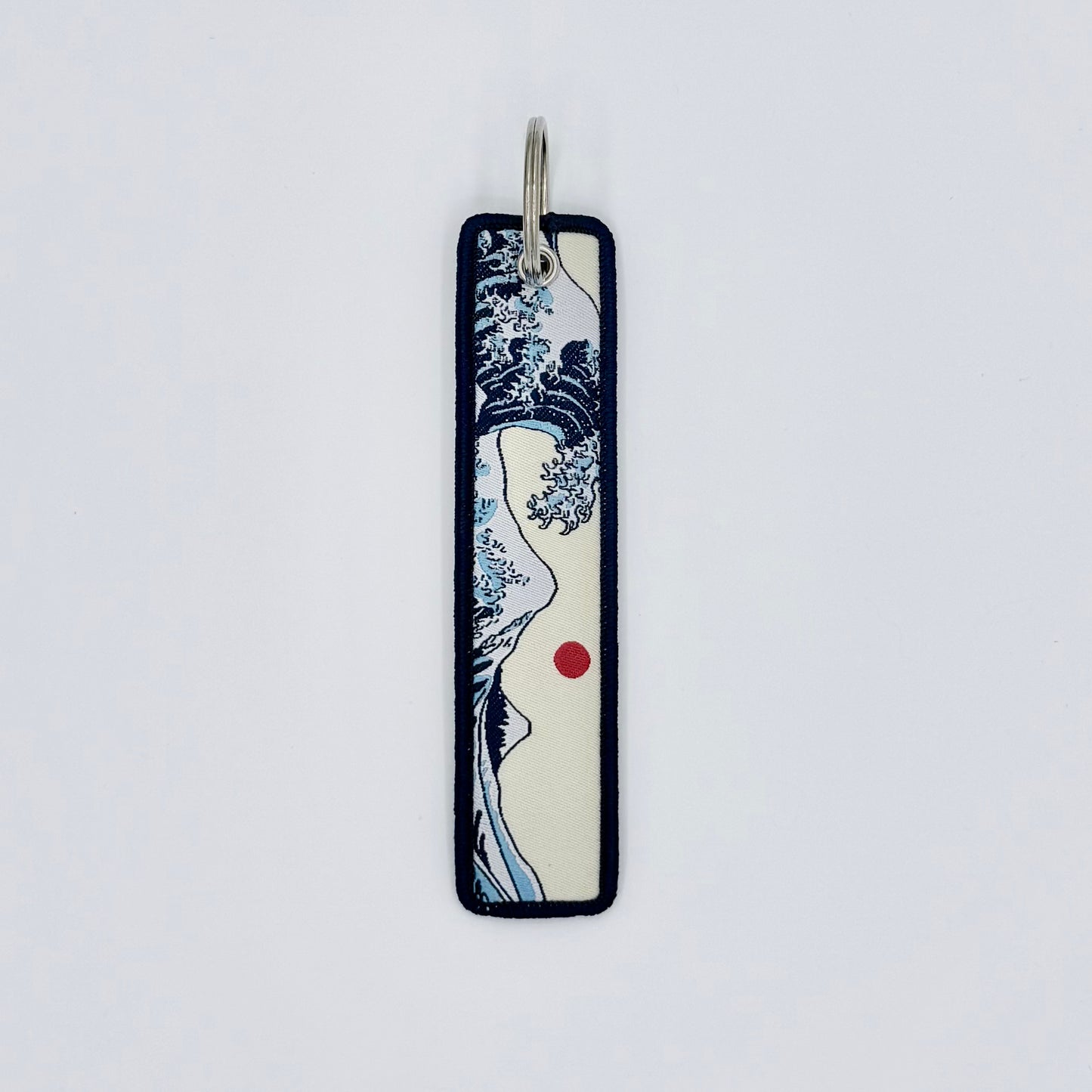Embroidered Tag.Anime Keychain.Keyring.
