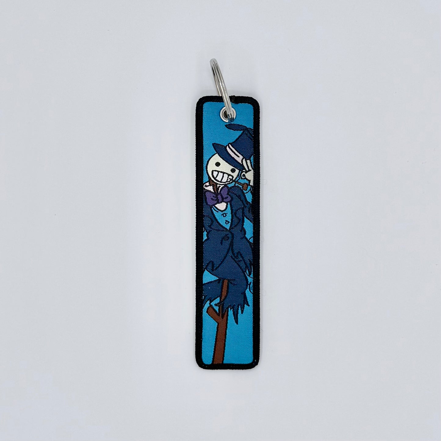 Embroidered Tag.Anime Keychain.Keyring.
