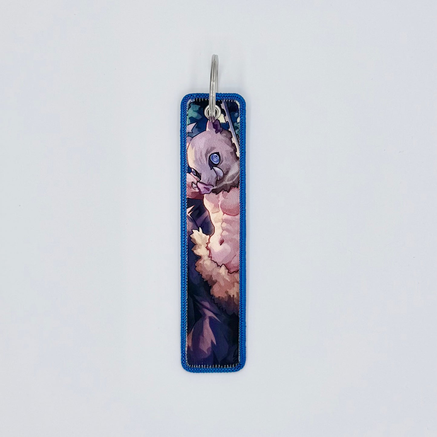 Embroidered Tag.Anime Keychain.Keyring.