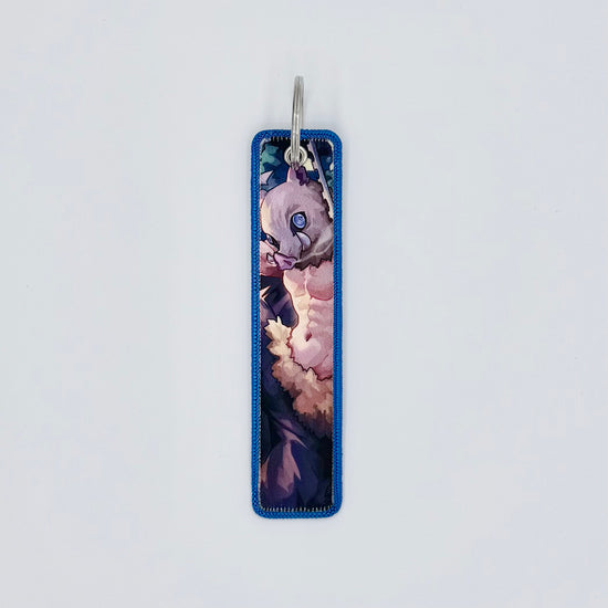 Embroidered Tag.Anime Keychain.Keyring.