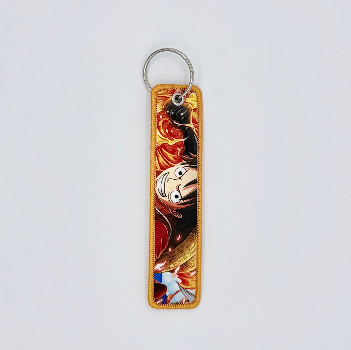 Embroidered Tag.Anime Keychain.Keyring.