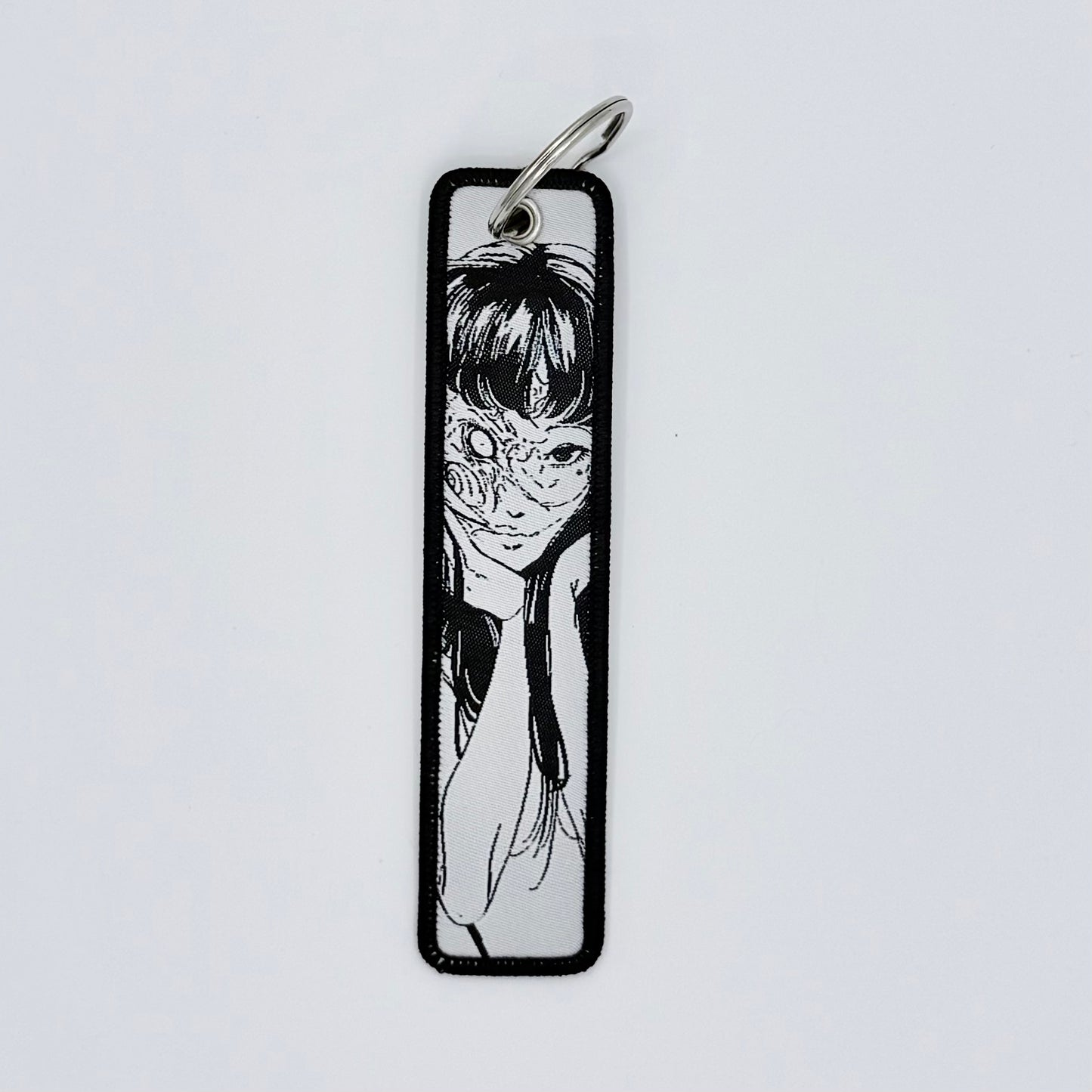 Embroidered Tag.Anime Keychain.Keyring.