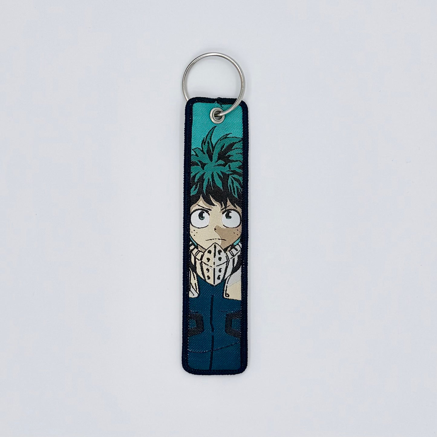 Embroidered Tag.Anime Keychain.Keyring.
