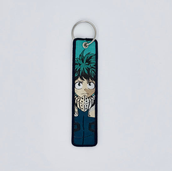 Embroidered Tag.Anime Keychain.Keyring.