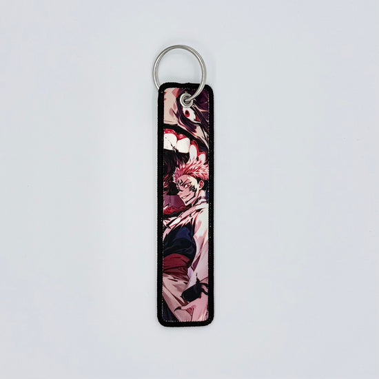 Embroidered Tag.Anime Keychain.Keyring.