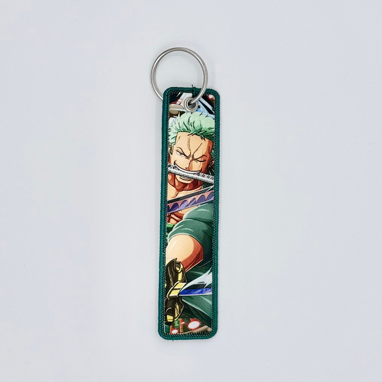 Embroidered Tag.Anime Keychain.Keyring.