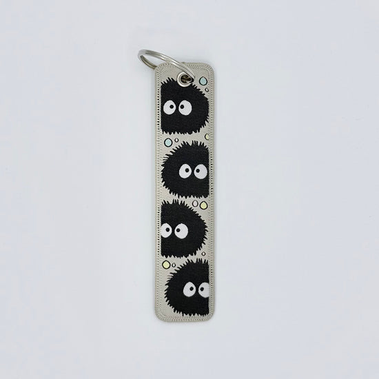 Embroidered Tag.Anime Keychain.Keyring.