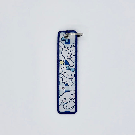Embroidered Tag.Anime Keychain.Keyring.