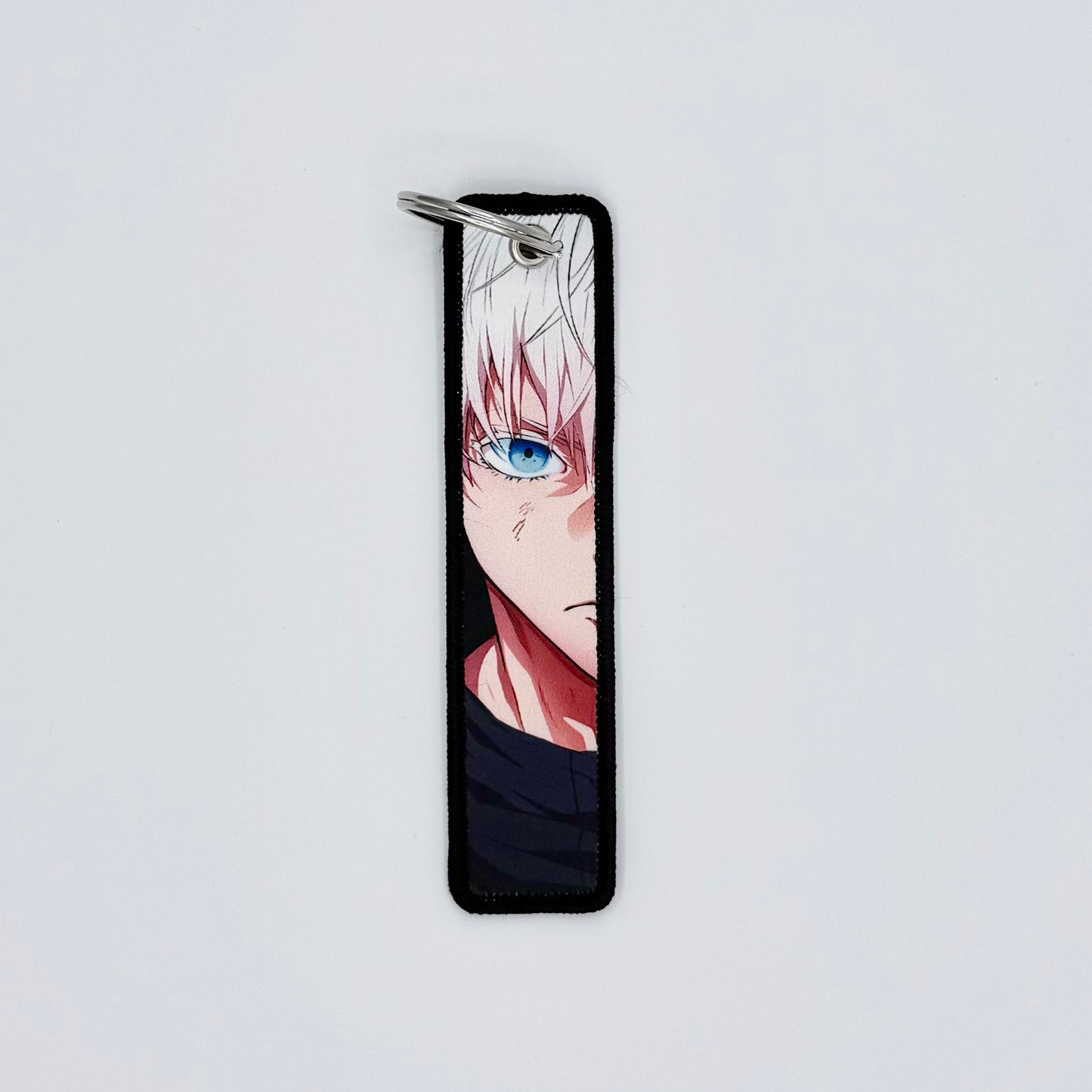 Embroidered Tag.Anime Keychain.Keyring.