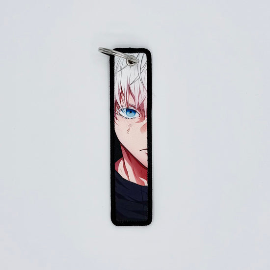 Embroidered Tag.Anime Keychain.Keyring.