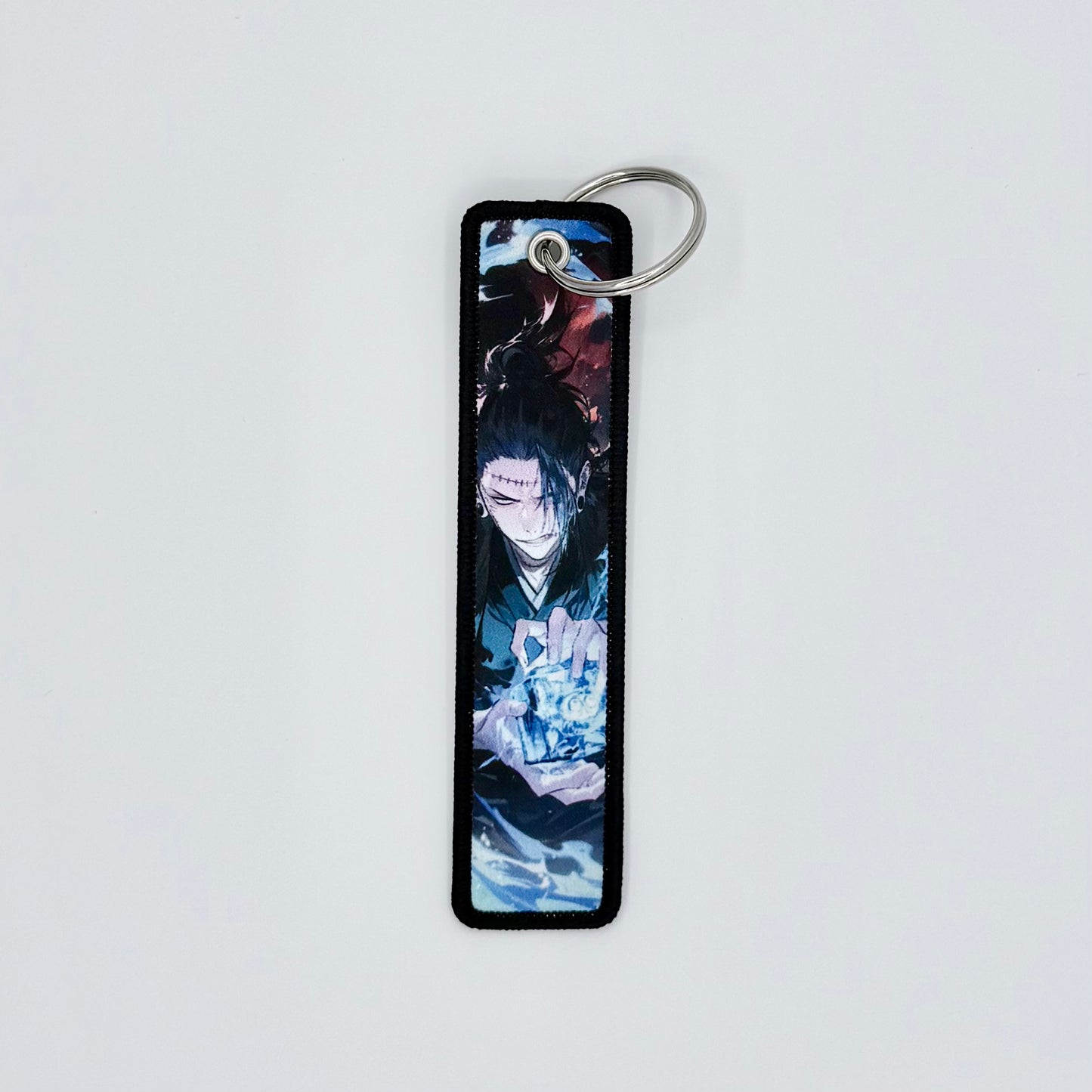 Embroidered Tag.Anime Keychain.Keyring.