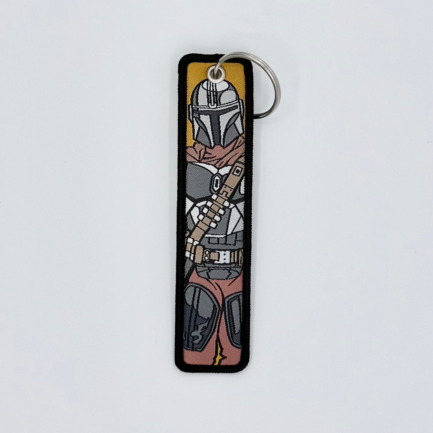 Embroidered Tag.Anime Keychain.Keyring.