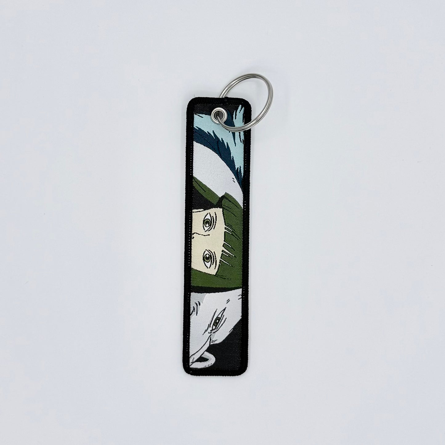 Embroidered Tag.Anime Keychain.Keyring.