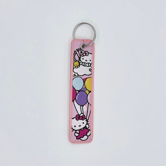 Embroidered Tag.Anime Keychain.Keyring.