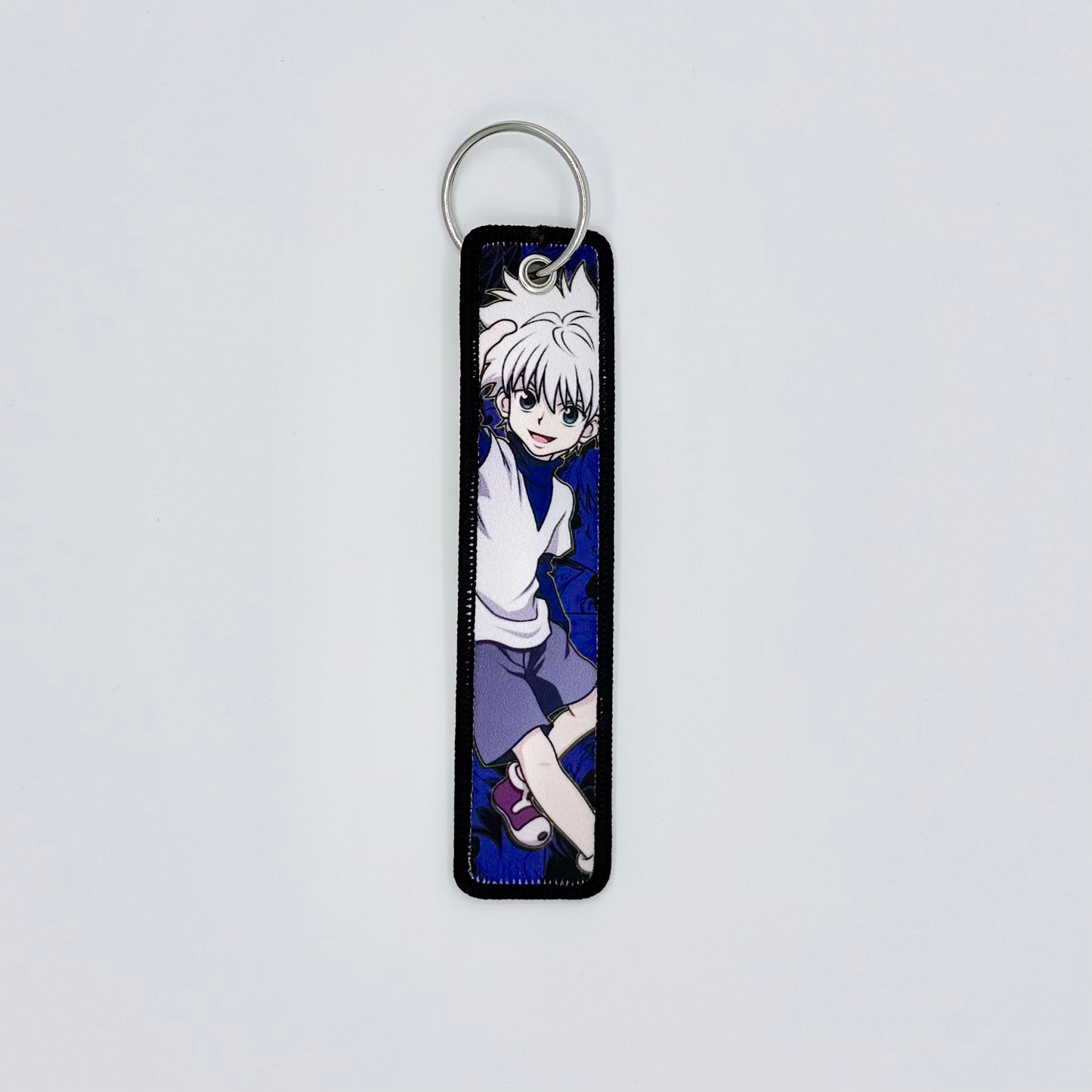 Embroidered Tag.Anime Keychain.Keyring.