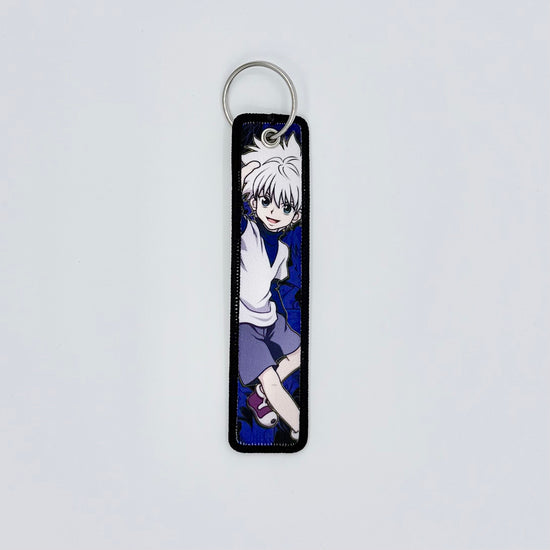 Embroidered Tag.Anime Keychain.Keyring.