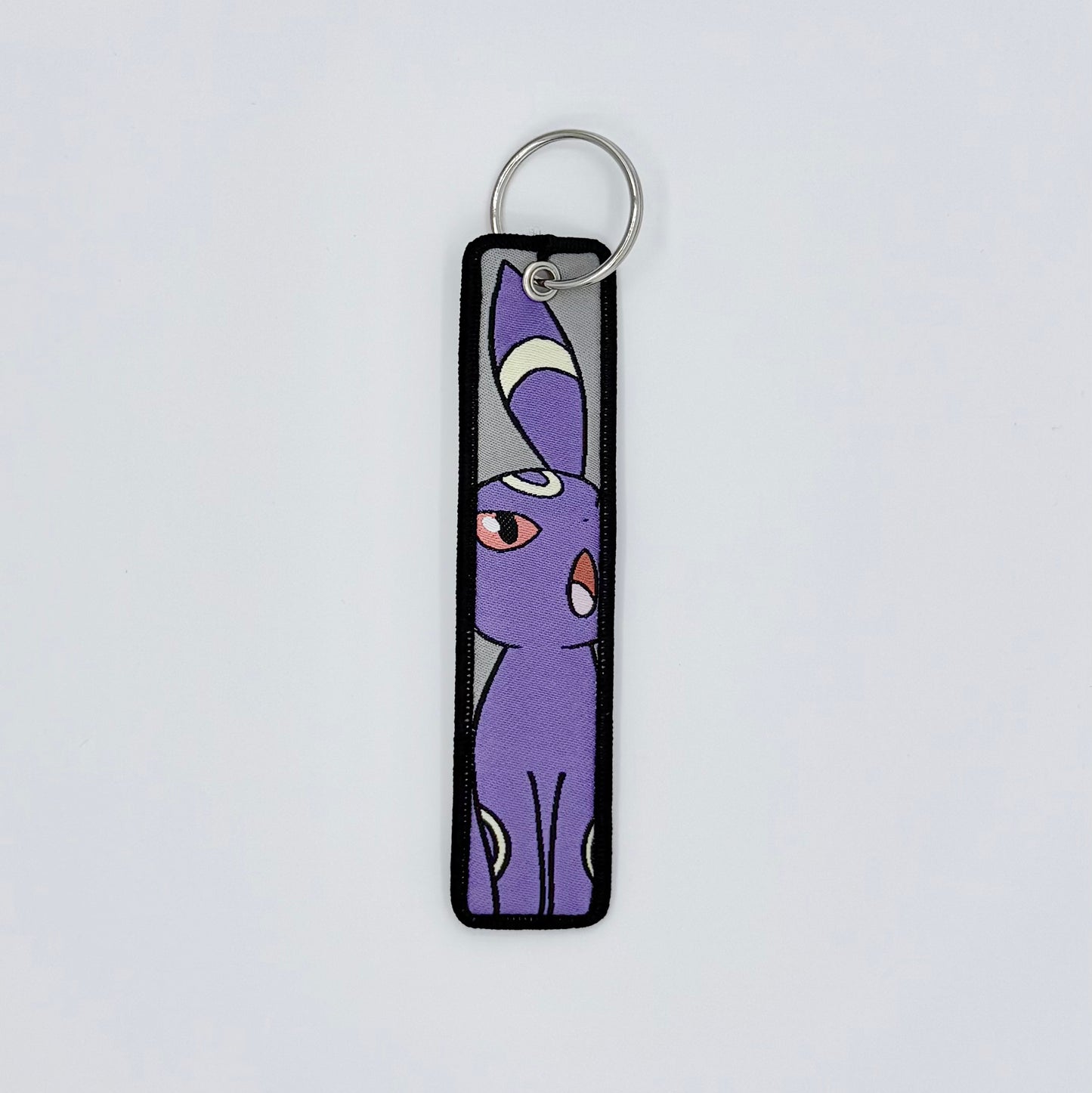 Embroidered Tag.Anime Keychain.Keyring.
