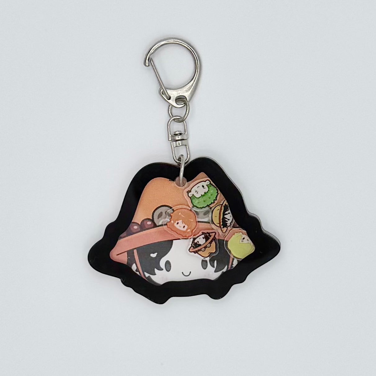 Acrylic Keychain.Keyring.