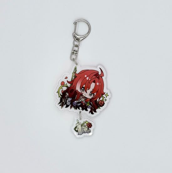 Acrylic Keychain.Keyring.