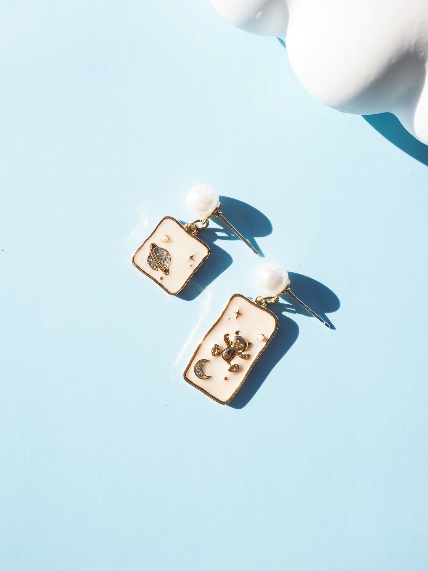 Bear Drop Earrings