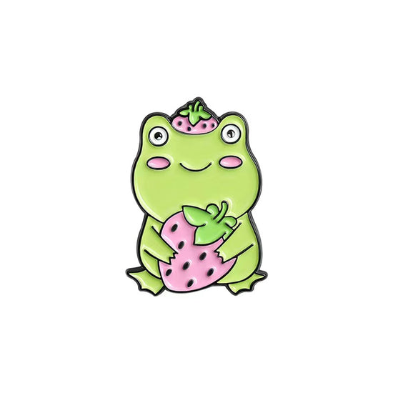 Strawberry frog