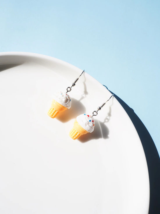 Ice Cream Hook Drop Earrings