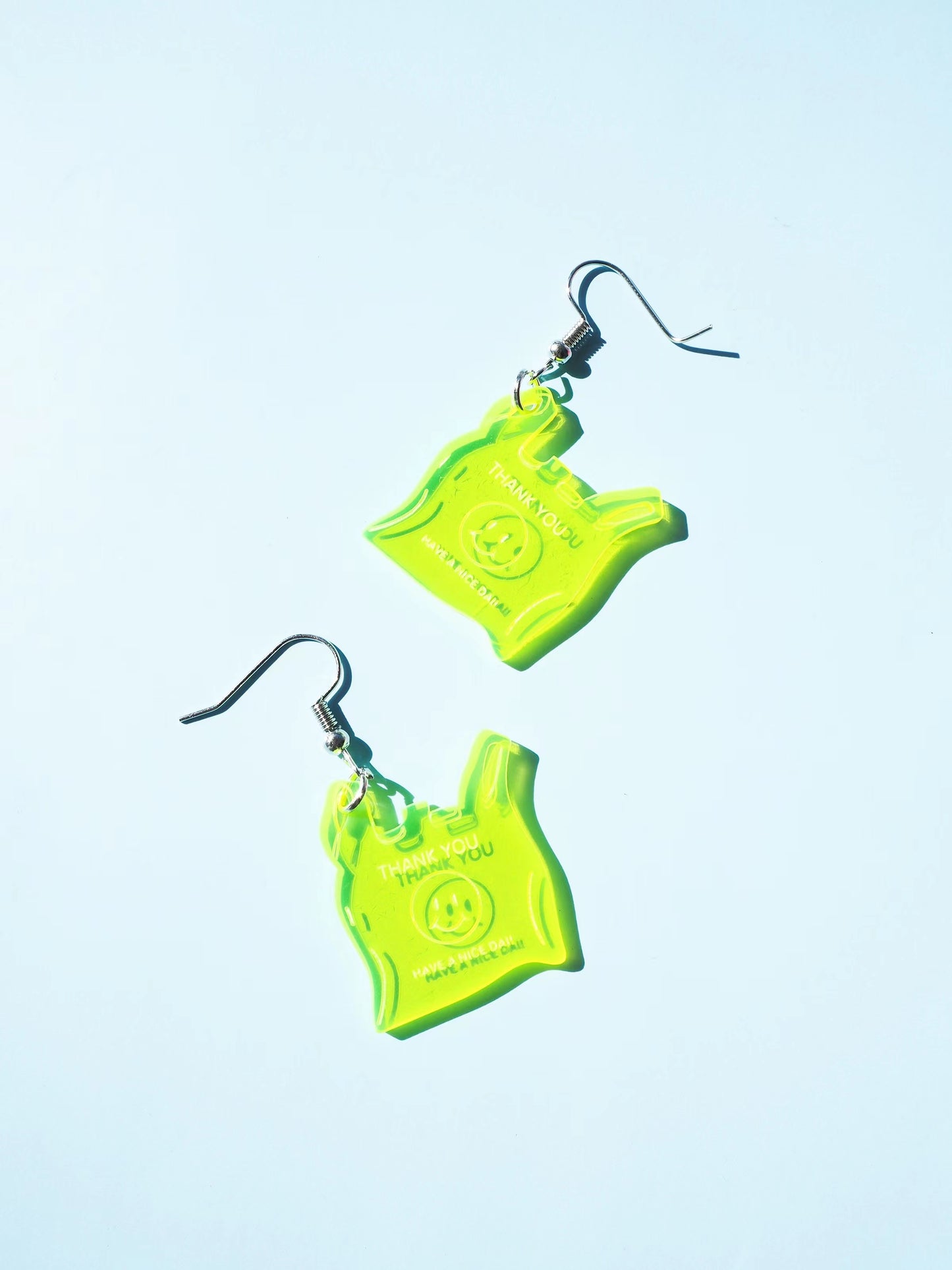 Bag Hook Drop Earrings