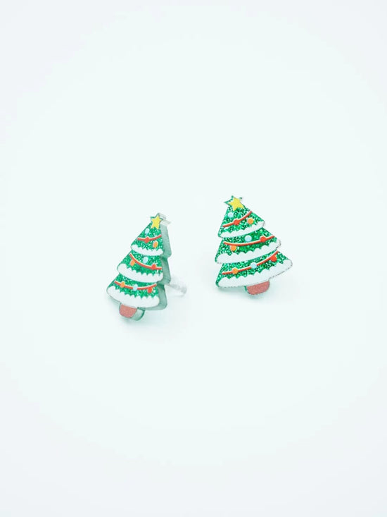 Christmas Tree Stud Earrings