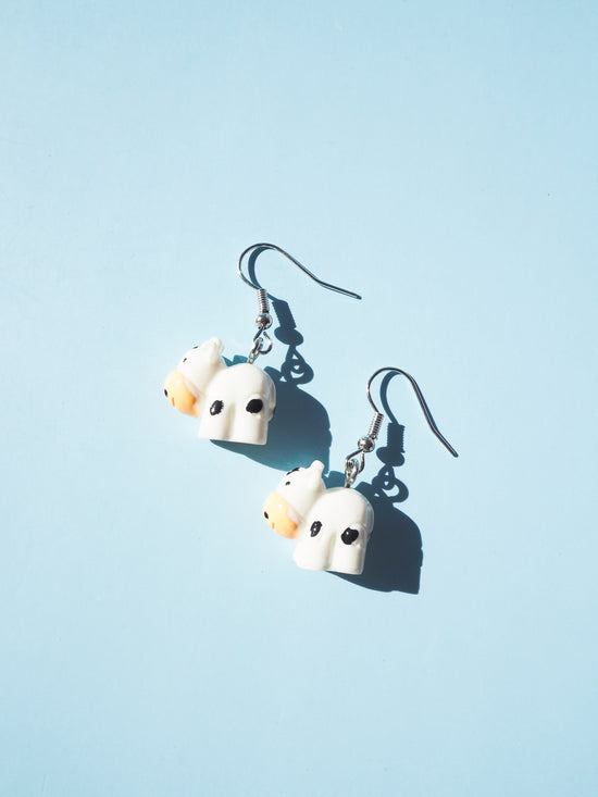 Cow Hook Drop Earrings