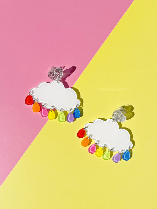 Cloud Drop Earrings