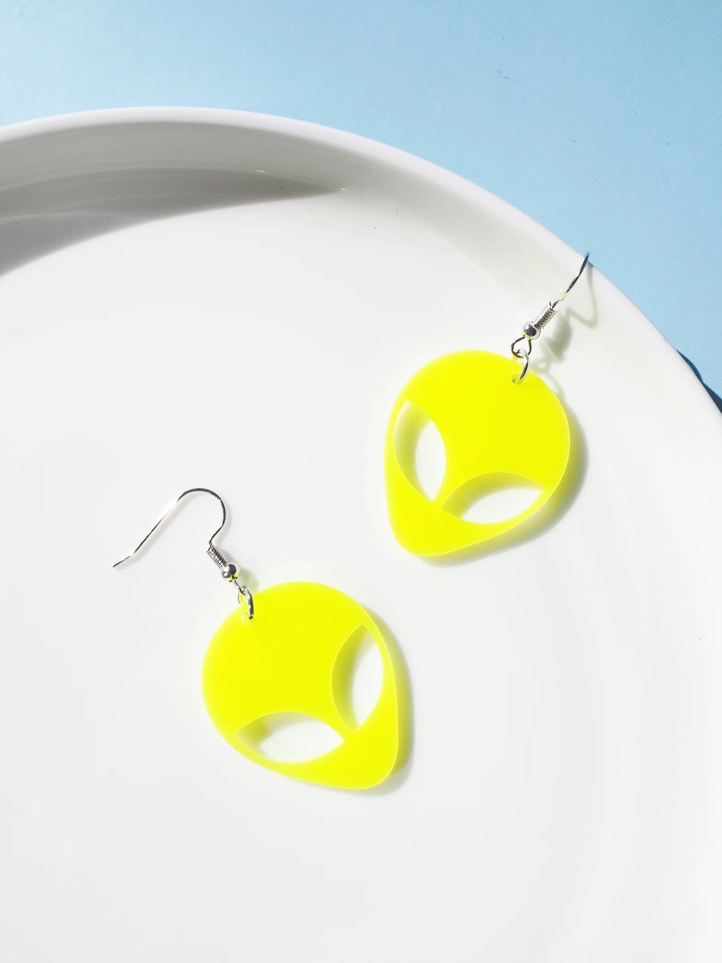 Aliens Hook Drop Earrings