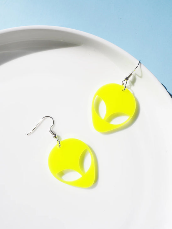 Aliens Hook Drop Earrings