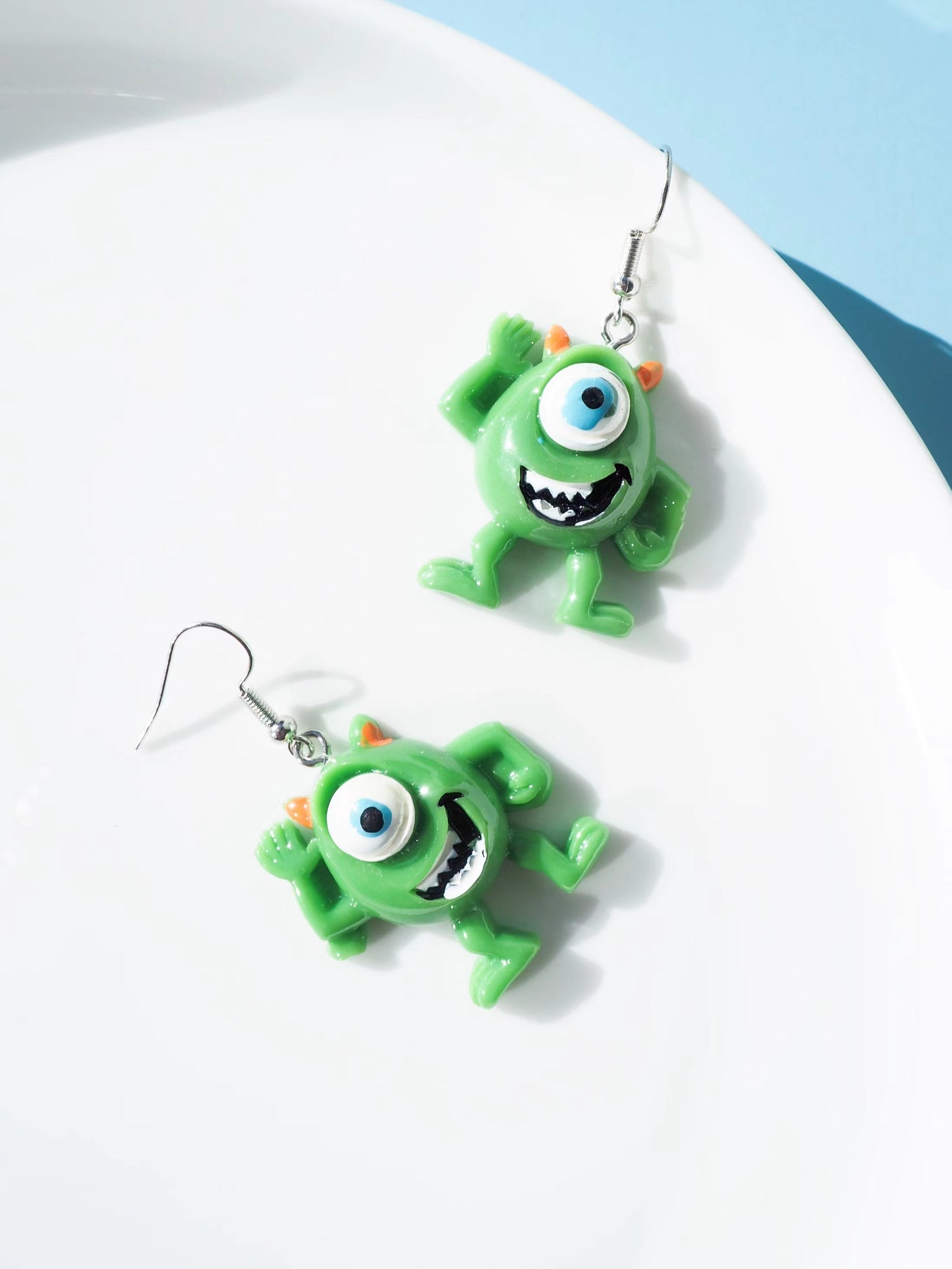 Monsters  University Hook Drop Earrings