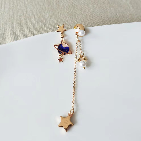 Star Drop Earrings