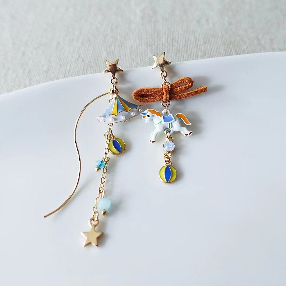 Unicorn Drop Earrings