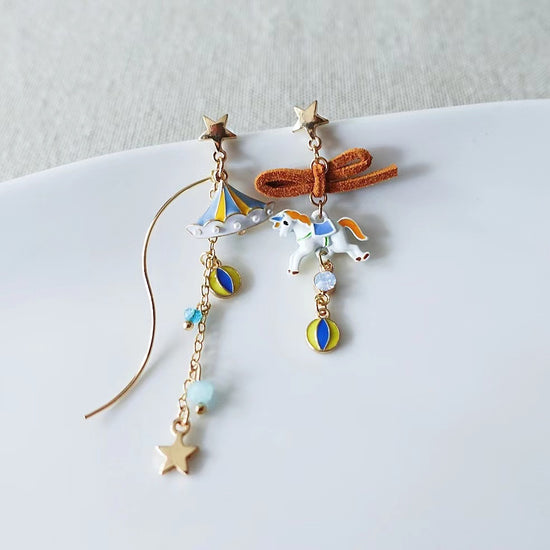 Unicorn Drop Earrings