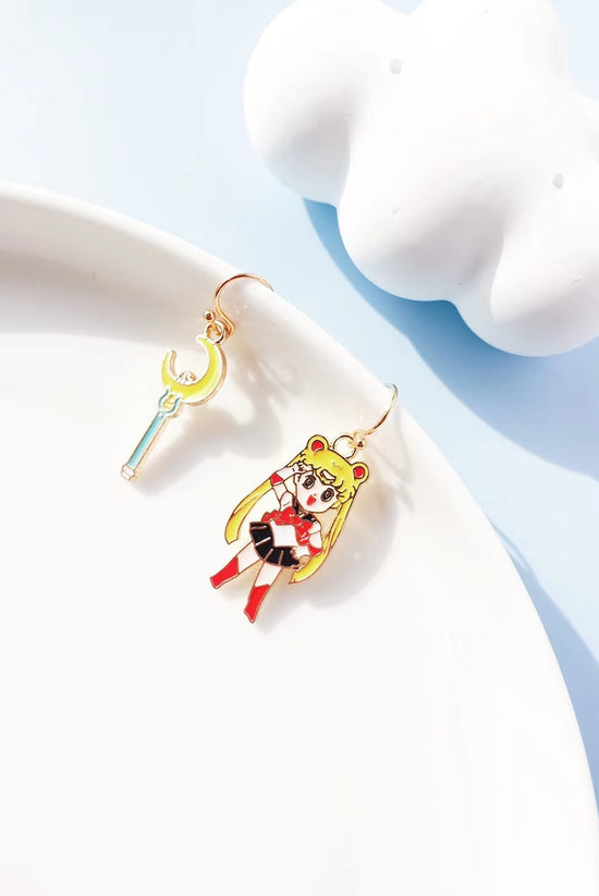 Sailor Moon Hook Drop Earrings