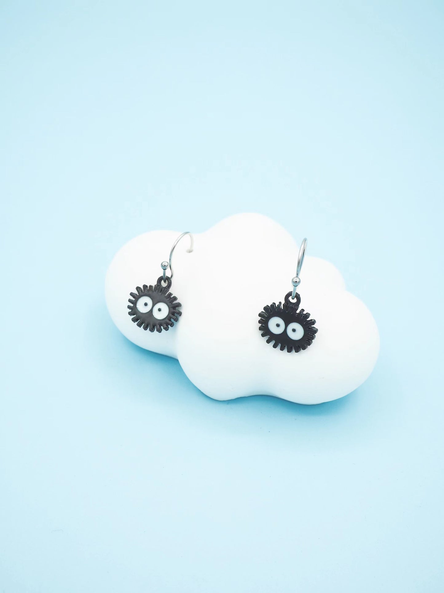 Spirited Away :The Soot Sprites Hook Drop Earrings