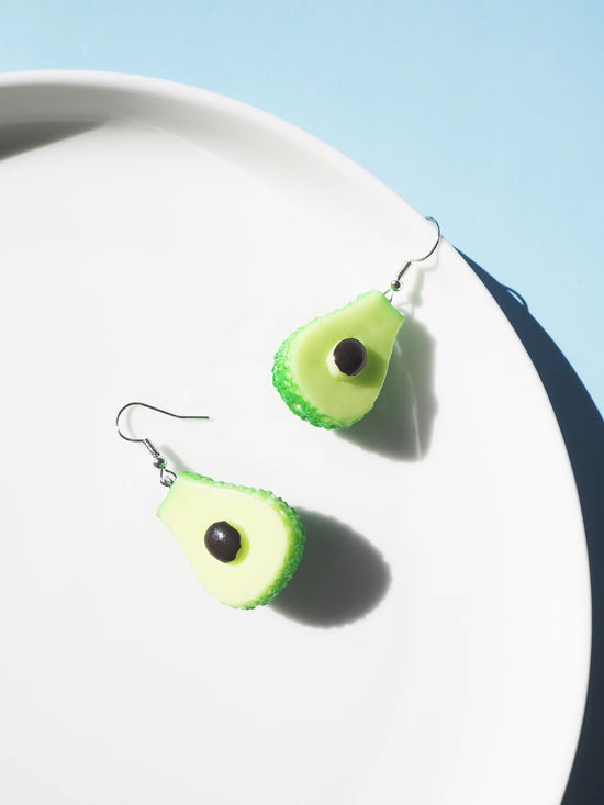 Avocado Hook Drop Earrings