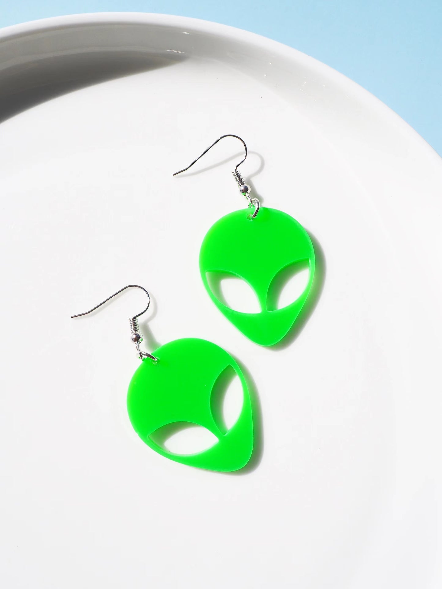 Aliens Hook Drop Earrings