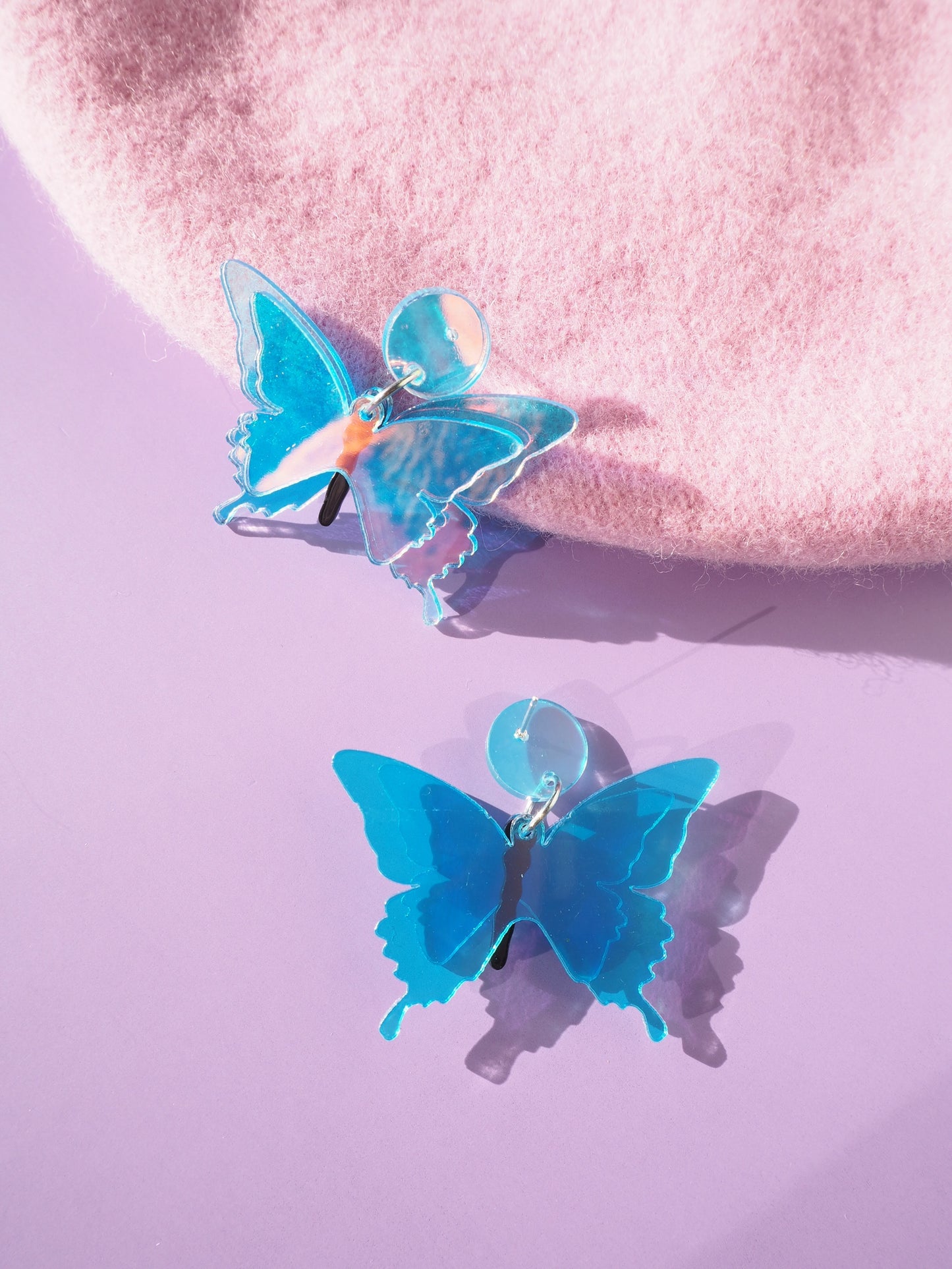 Butterfly Drop Earrings